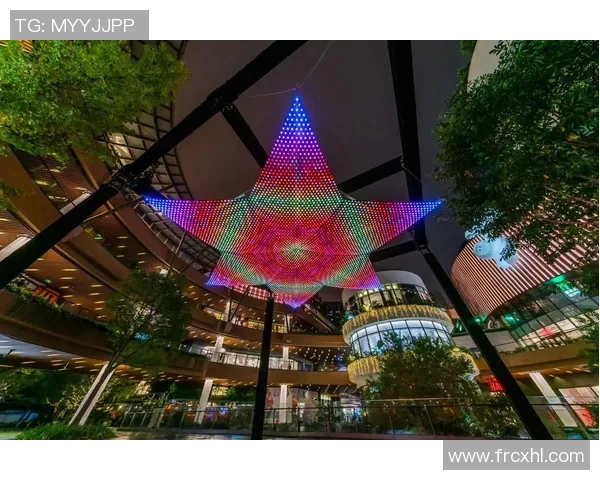 足球明星灯光艺术之夜：炫光下的荣耀与激情展现